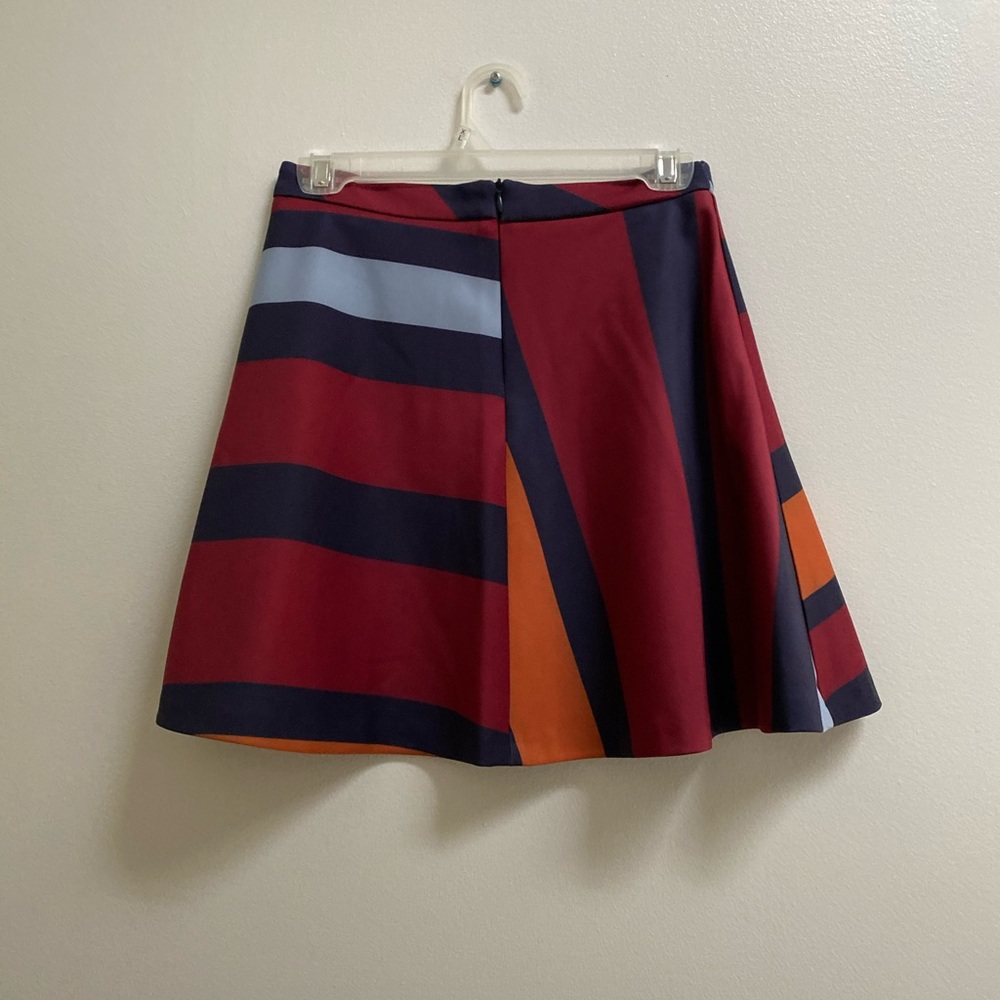 Zara Colour Block Circle Skirt S - Picture 3 of 5